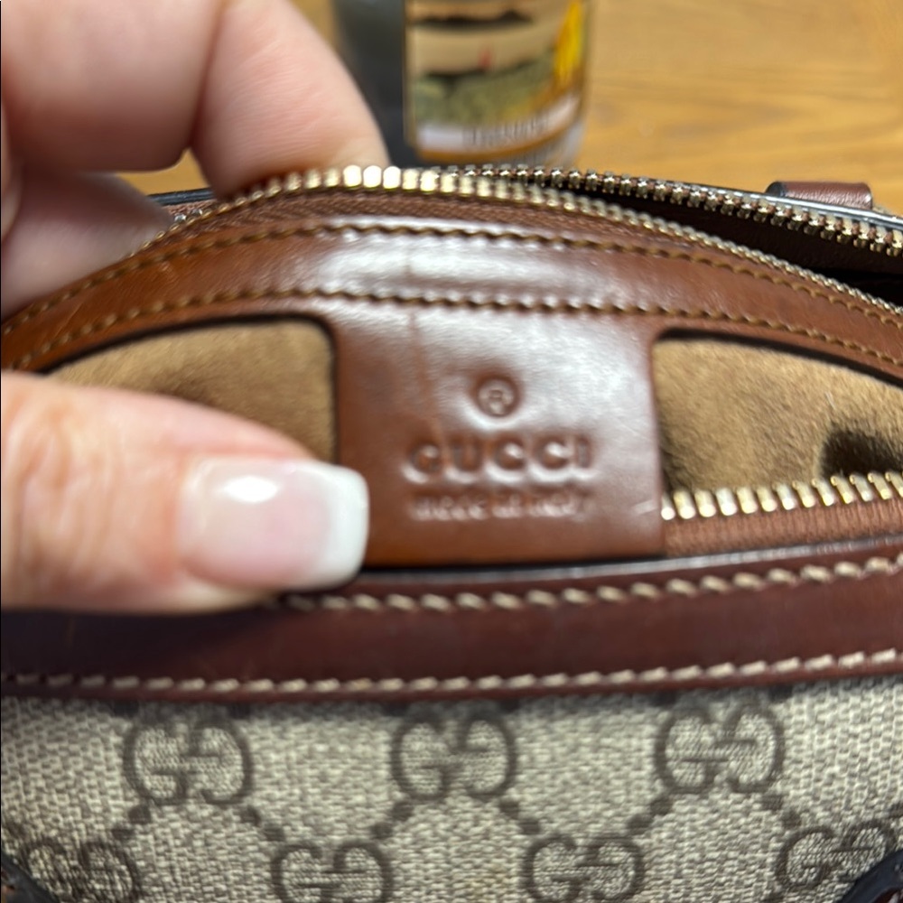 Gucci Brown and Cream Women's Bag - Picture 2 of 16